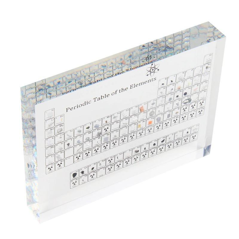 Periodic Table With Real Elements Inside, Real Elements Periodic Table, Tabla  Periodica Con Elementos Reales